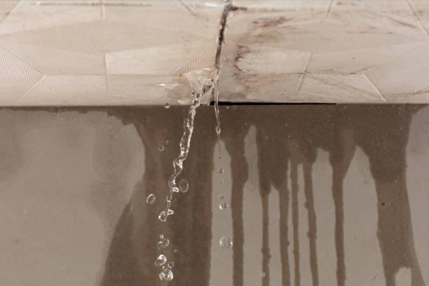 Professional Sewage Cleanup technician working in Lawrence, MA